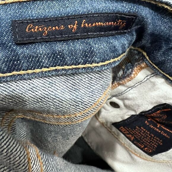 Citizens of humanity Kelly #063 low waist cropped jeans Y2K size 25 - Picture 16 of 16